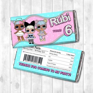 LOL Chocolate Wrapper