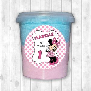 Minnie Mouse Fairy Floss Tub Stickers