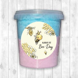 Bee Fairy Floss Tub Stickers