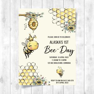 Bee Invitation