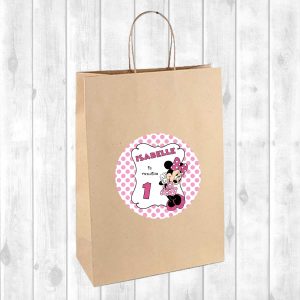 Minnie Mouse Lolly Bag Stickers