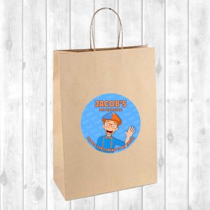 Blippi Lolly Bag Sticker