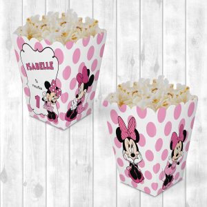 Minnie Mouse Popcorn Box