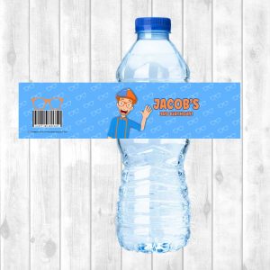 Blippi Water Bottle Stickers
