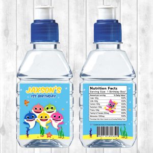 Pop Top Sticker Sheet - Baby Shark