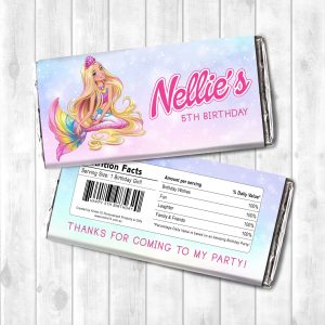Chocolate Wrapper - Barbie (Mermaid)