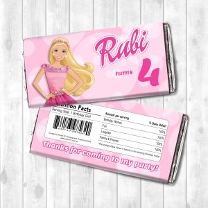 Chocolate Wrapper - Barbie
