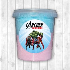 Fairy Floss Tub Stickers - Avengers