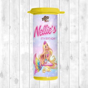 M&M Mini Tube Sticker - Barbie (Mermaid)