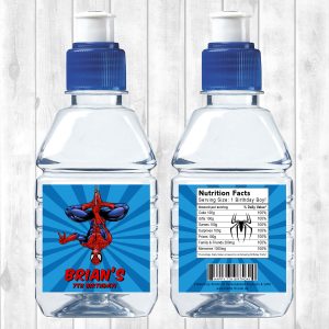 Pop Top Sticker Sheet - Spiderman (Design 1)