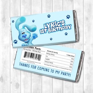 Chocolate Wrapper - Blue's Clues