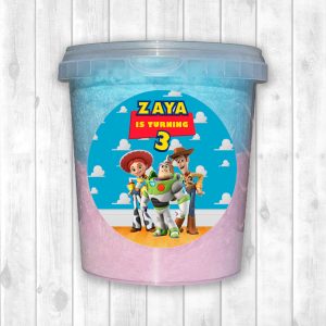Fairy Floss Tub Sticker Sheet - Toy Story