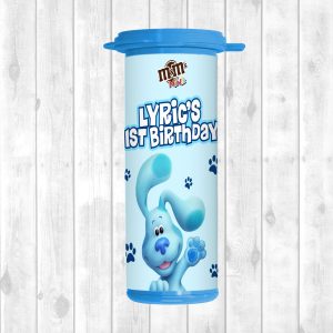 M&M Mini Tube Sticker - Blue's Clues