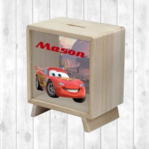 Lightning McQueen Money Box (Vinyl)