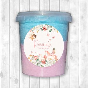 Fairy Floss Tub Sticker Sheet