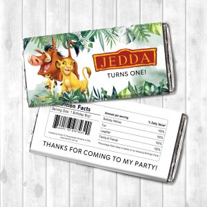 Chocolate Wrapper - Lion King