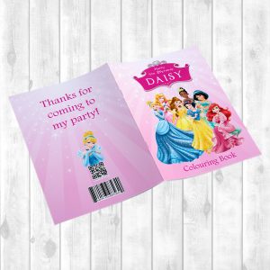 Colouring Book with Pencils/Crayons - Disney Princess