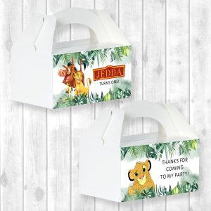 Large Gable Box Sticker - Lion King