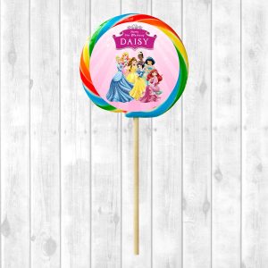 Lollipop Sticker Sheet - Disney Princess