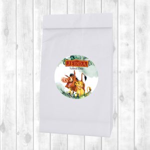 Lolly Bag Sticker Sheet - Lion King