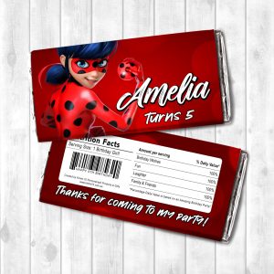 Chocolate Wrapper - Miraculous Ladybug