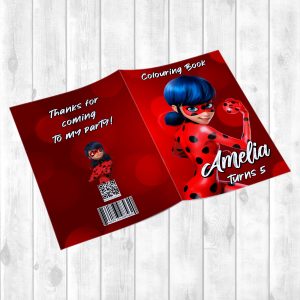 Colouring Book with Pencils/Crayons - Miraculous Ladybug
