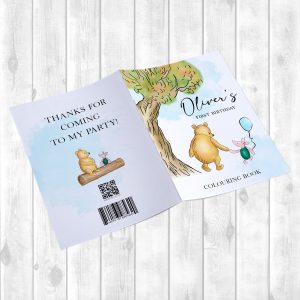 Colouring Book with Pencils/Crayons - Winnie the Pooh