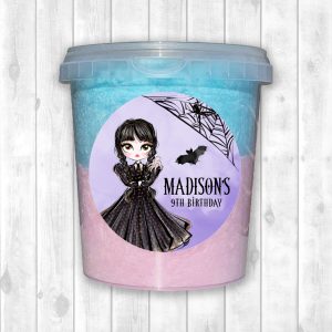 Fairy Floss Tub Sticker Sheet - Wednesday