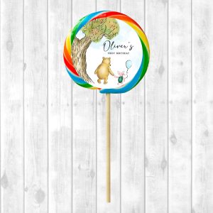 Lollipop Sticker Sheet - Winnie the Pooh