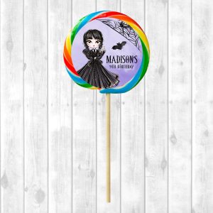 Lollipop Sticker Sheet - Wednesday