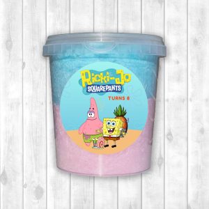 Fairy Floss Tub Sticker Sheet - SpongeBob SquarePants