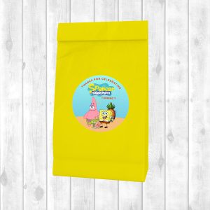 Lolly Bag Sticker Sheet - SpongeBob SquarePants