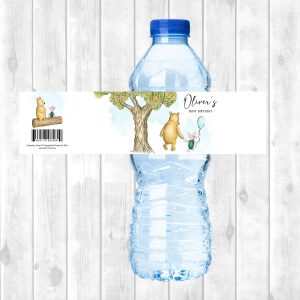 Water Bottle Sticker Sheet - Winnie the Pooh