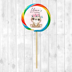 Lollipop Sticker Sheet - Sloth
