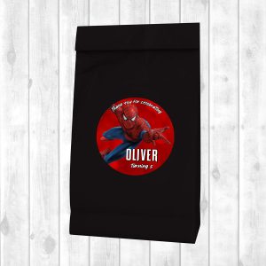 Lolly Bag Sticker Sheet - Spiderman (Design 2)