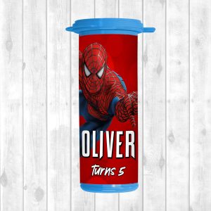 M&M Mini Tube Sticker - Spiderman (Design 2)