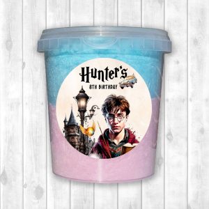 Fairy Floss Tub Sticker Sheet - Harry Potter