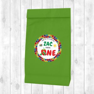 Lolly Bag Sticker Sheet - Hungry Caterpillar