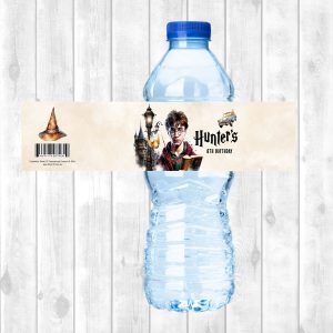 Water Bottle Sticker Sheet - Harry Potter