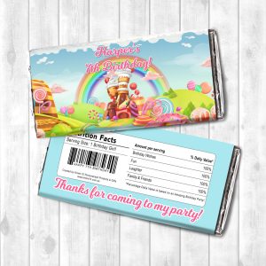 Chocolate Wrapper - Candy Land
