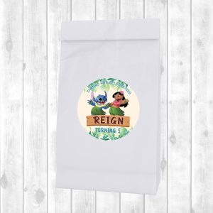 Lolly Bag Sticker Sheet - Lilo & Stitch