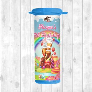 M&M Mini Tube Sticker - Candy Land