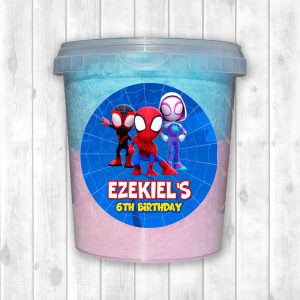 Fairy Floss Tub Sticker Sheet - Spidey & His Amazing Friends