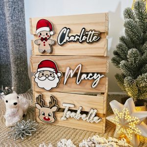 Christmas Crate Plaques