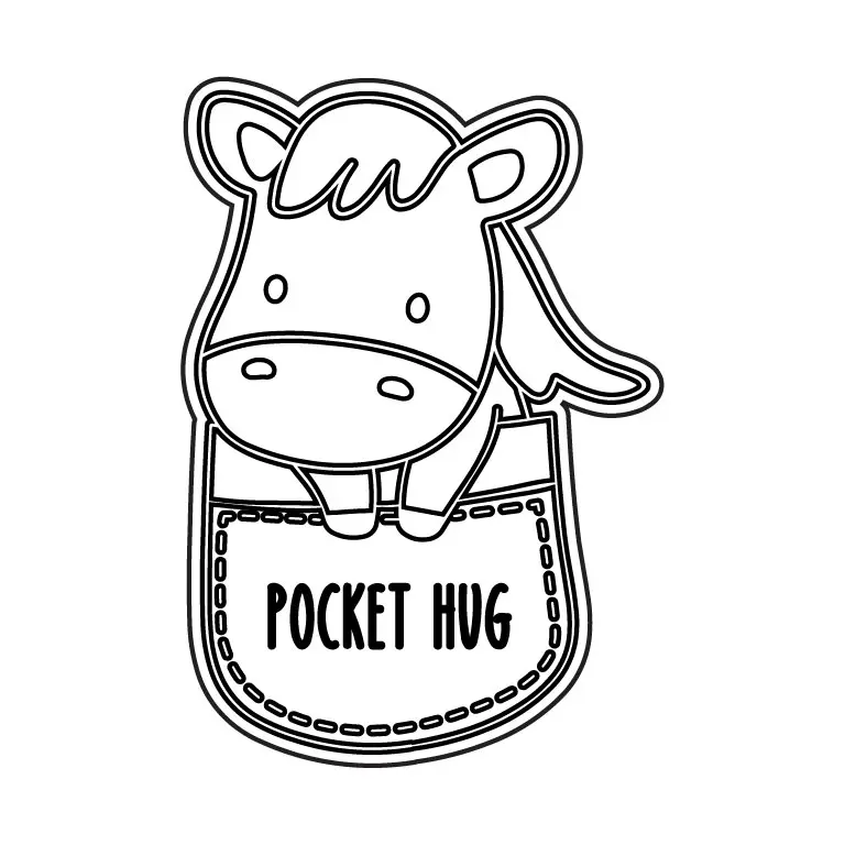 Pocket Hug All Animals_Horse copy