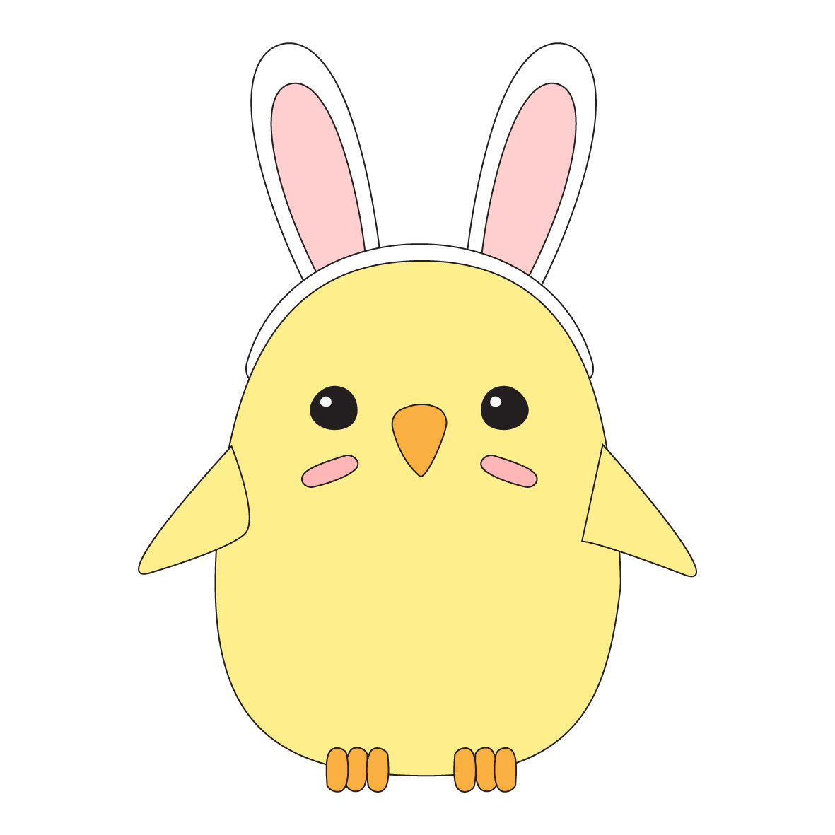 Easter Crate Chick