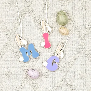 Letter Bunny Tag