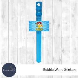 Bubble Wand Stickers - Pokemon