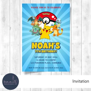 Invitation - Pokemon