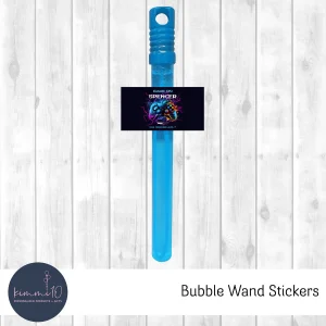Bubble Wand Stickers - Gaming